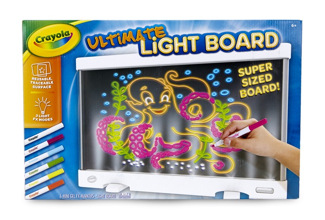 Crayola Ultimate light board uitwisbaar tekenbord voor kinderen