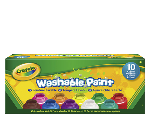 Crayola verf afwasbaar potjes 10 