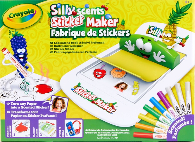 Crayola Silly Scents Sticker Maker sticker designer