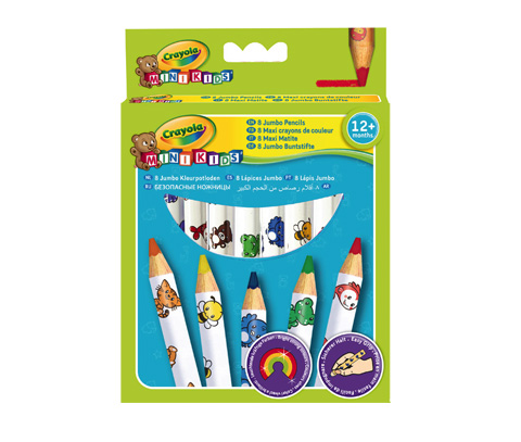 Crayola Mini Kids kleurpotloden peuters en kleuters