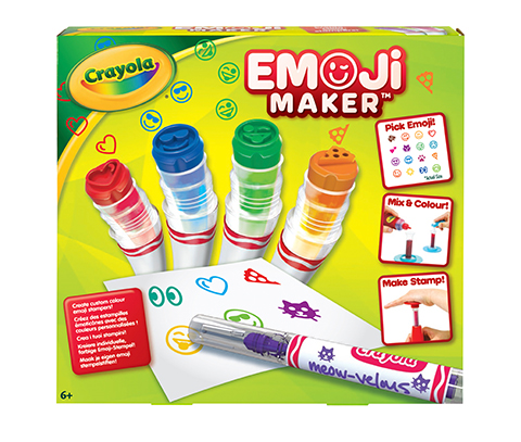 Crayola Emoji Maker stempelstiften maken