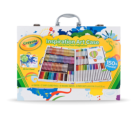 Crayola kleurkoffer inspiratie stiften wasco potloden